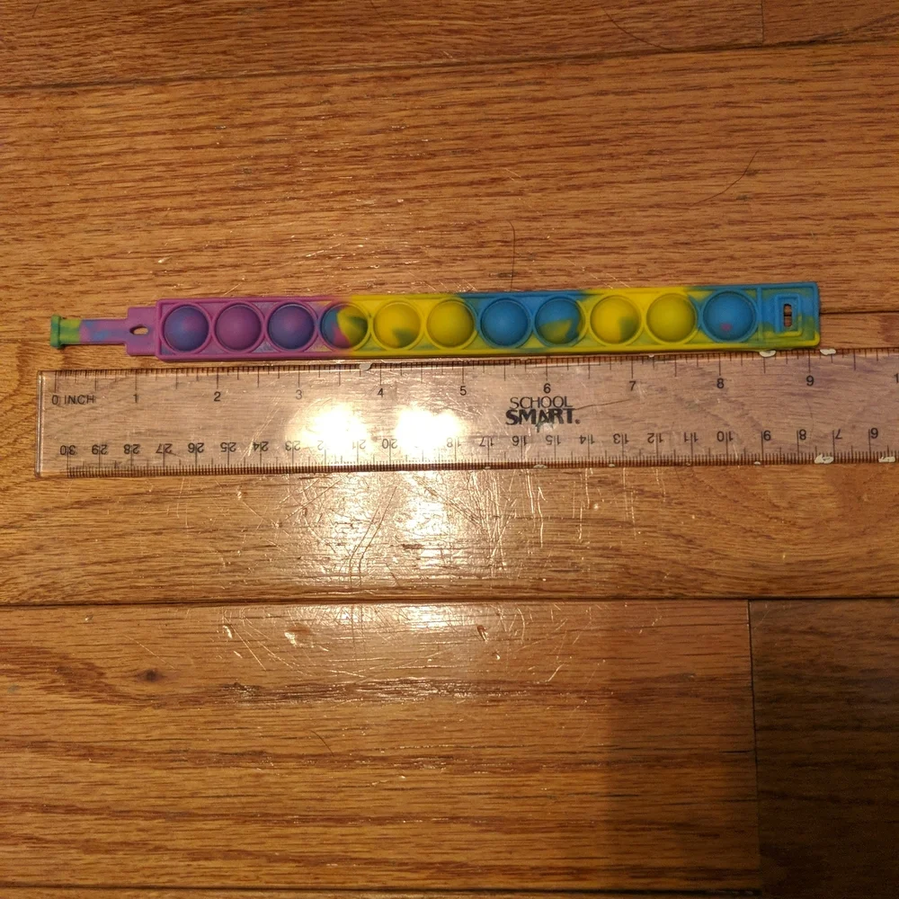 NEW $2 with bundle!! Mystery push pop fidget sensory pop it bracelet silicone